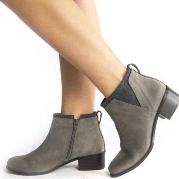Vionic Shoes - New Vionic Joslyn Water Resistant Leather Ankle Boots